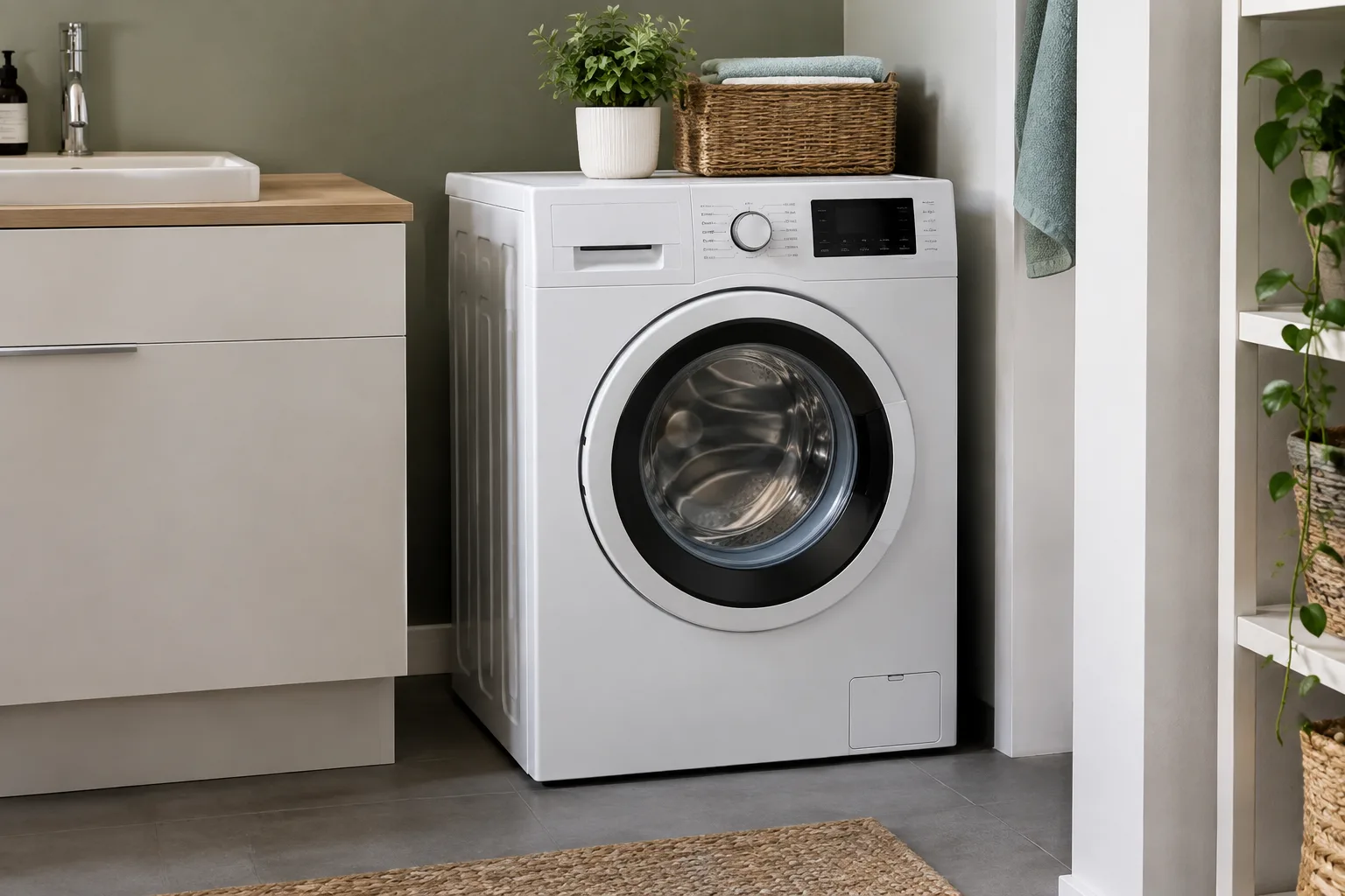 Kompakte Waschmaschine fuer kleine Wohnungen kaufen